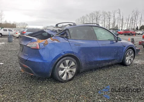 2023 Tesla Model Y from USA, damaged, VIN 7SAYGAEE4PF741100